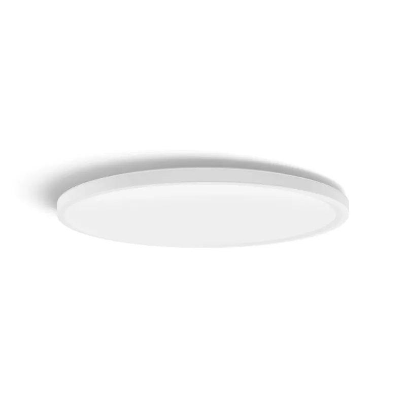 Deckenleuchte Philips Hue Devote schlank Deckenleuchte M, rund LED 23W, weiß, Ø42,1 cm, universeller Einsatzort