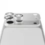 PanzerGlass Fender Kameraschutz für iPhone 17 Pro Max — Silikon, Silber, kratz- und stoßfest