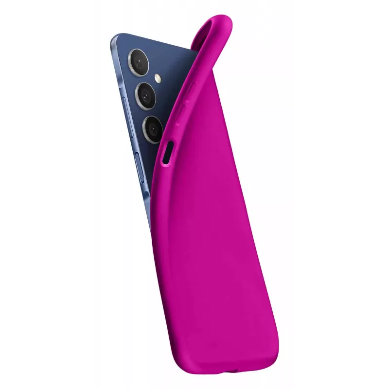 Cellularline Chroma - Galaxy A26 Bunte weiche Gummihülle, Cover, Samsung, Galaxy A26, 16,8 cm (6,6 Zoll), Pink