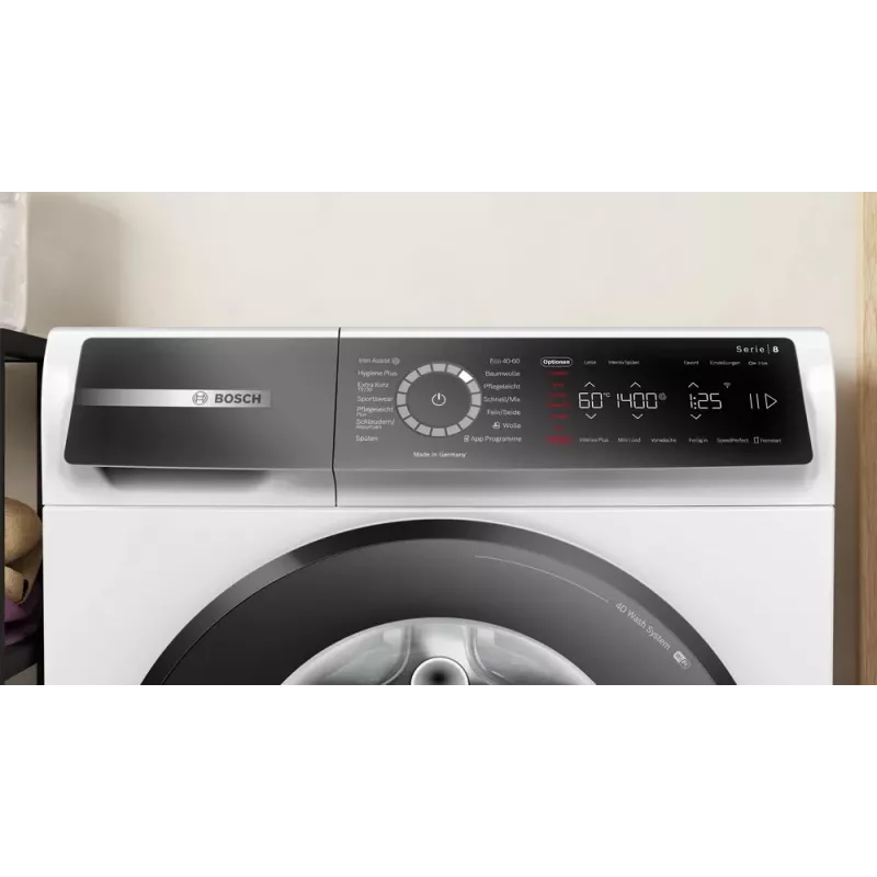 Bosch Serie 8 WGB244040 Waschmaschine Frontlader 9 kg 1257 U/min Weiß