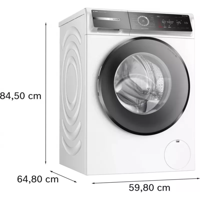 Bosch Serie 8 WGB244040 Waschmaschine Frontlader 9 kg 1257 U/min Weiß