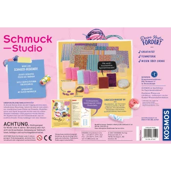 Kosmos Schmuck-Studio, Schmuckset, Mehrfarbig, 8 Jahr(e), 12 Jahr(e), 226 mm, 334 mm