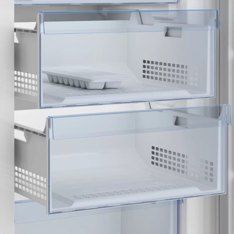 Beko RFNE448E45W Gefrierschrank Standgerät 404 L Weiß