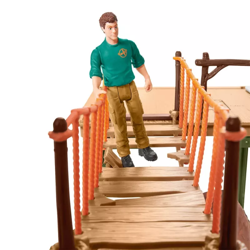 Zoo schleich WILD LIFE Ranger-Abenteuerstation Mehrfarbig 3-8 Jahre