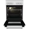 Gorenje GEC5A21WG Freistehender Herd Elektro Glaskeramikkochfeld Weiß