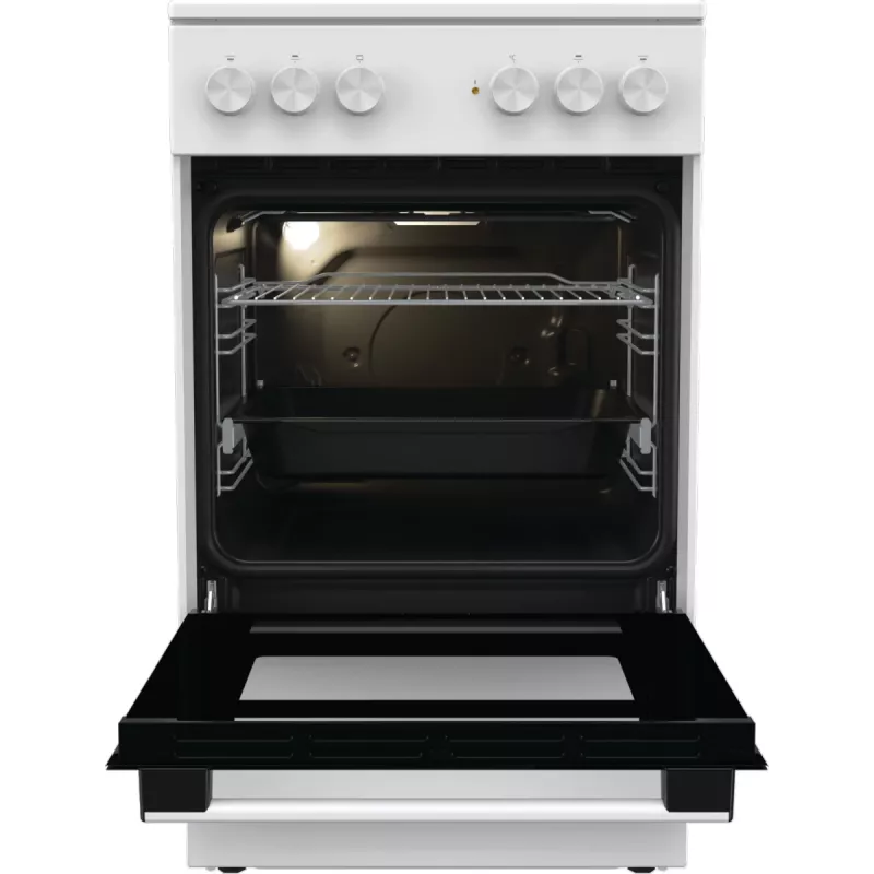 Gorenje GEC5A21WG Freistehender Herd Elektro Glaskeramikkochfeld Weiß