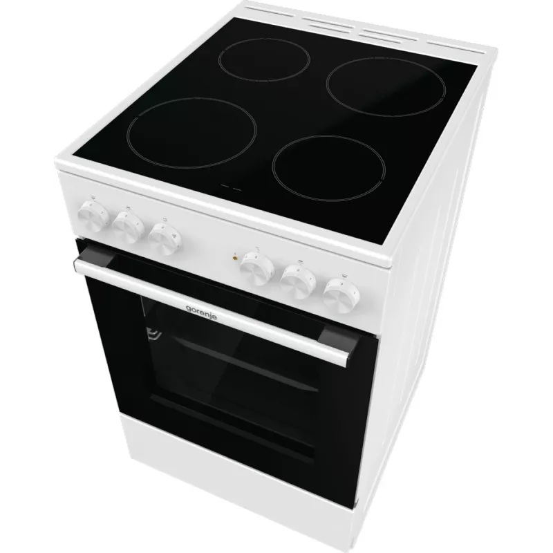 Gorenje GEC5A21WG Freistehender Herd Elektro Glaskeramikkochfeld Weiß
