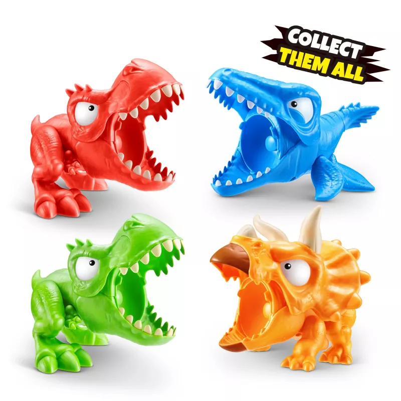 Zuru Smashers T‑Rex Battles Spielzeugfigur – sammelbare Dinosaurier-Actionfigur, sortierte Modelle