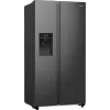 Hisense RS5P535NTFE Side-by-Side-Kühlschrank Freistehend 566 L Schwarz