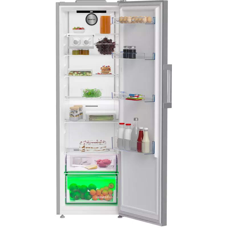 Beko B3RMLNE444HXB Kühlschrank freistehend 365 L Edelstahl