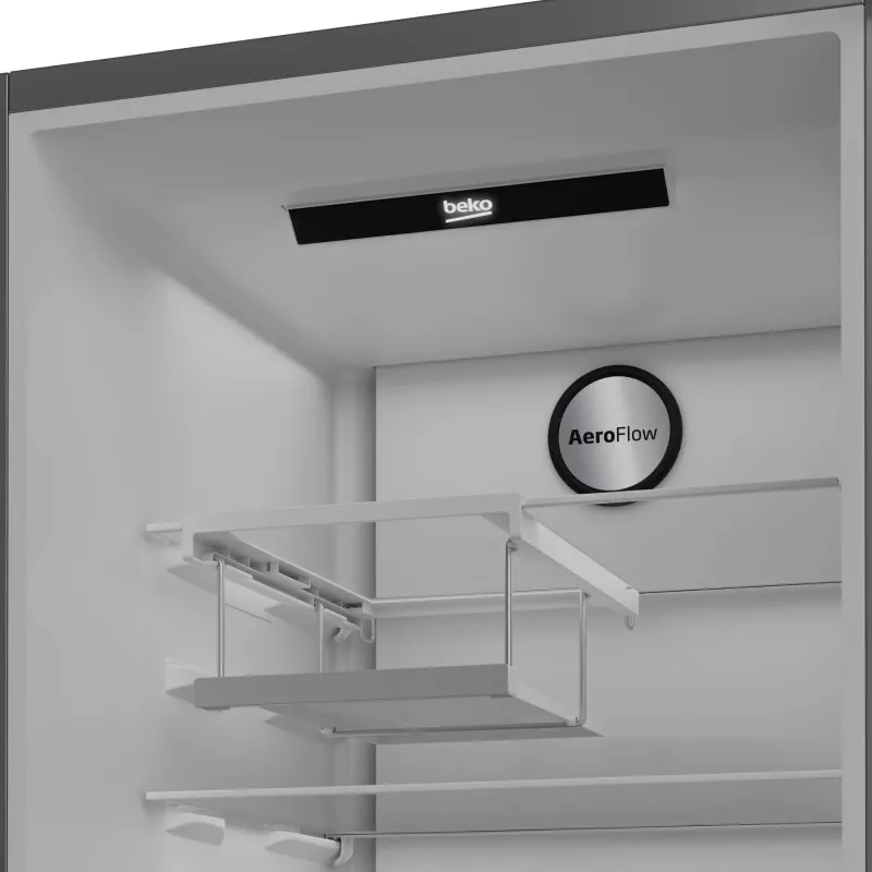 Beko B3RMLNE444HXB Kühlschrank freistehend 365 L Edelstahl