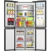 Hisense RQ5P470SAFD Freistehend 483 L Schwarz, Edelstahl
