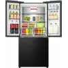Hisense RQ5P470SAFD Freistehend 483 L Schwarz, Edelstahl