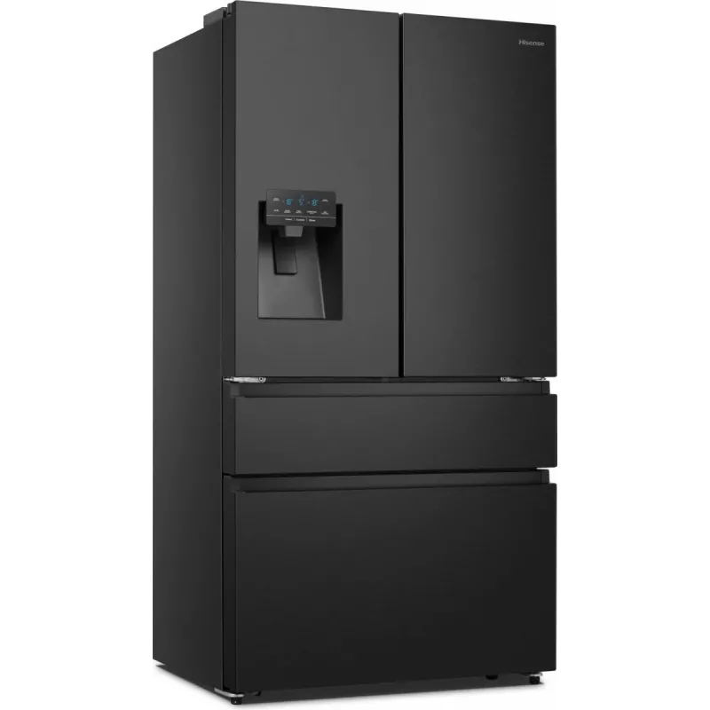 Hisense RF728N4SBFE side-by-side Kühlschrank Freistehend 560 L Schwarz