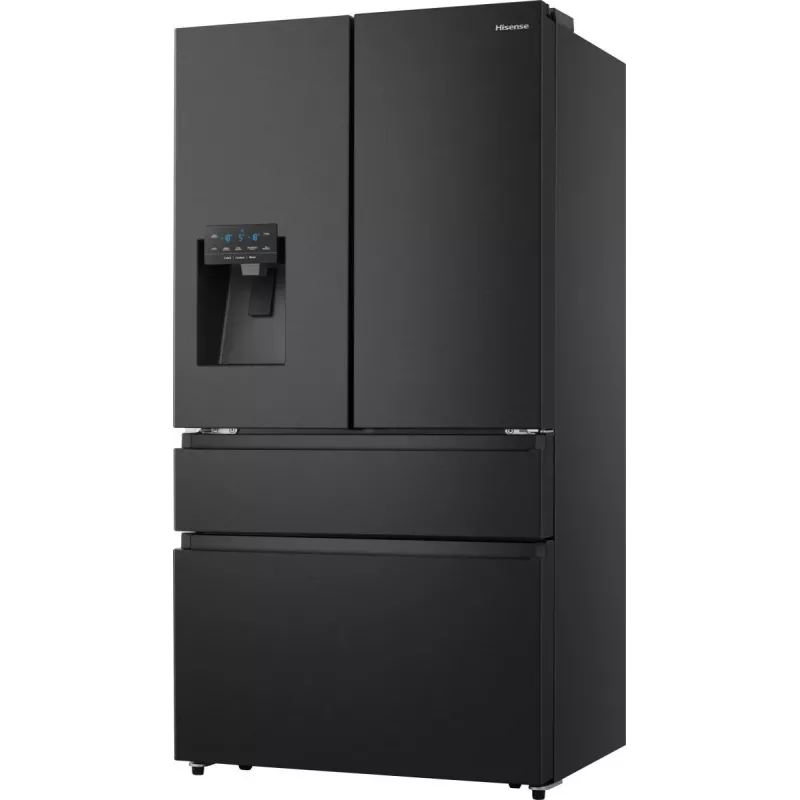 Hisense RF728N4SBFE side-by-side Kühlschrank Freistehend 560 L Schwarz