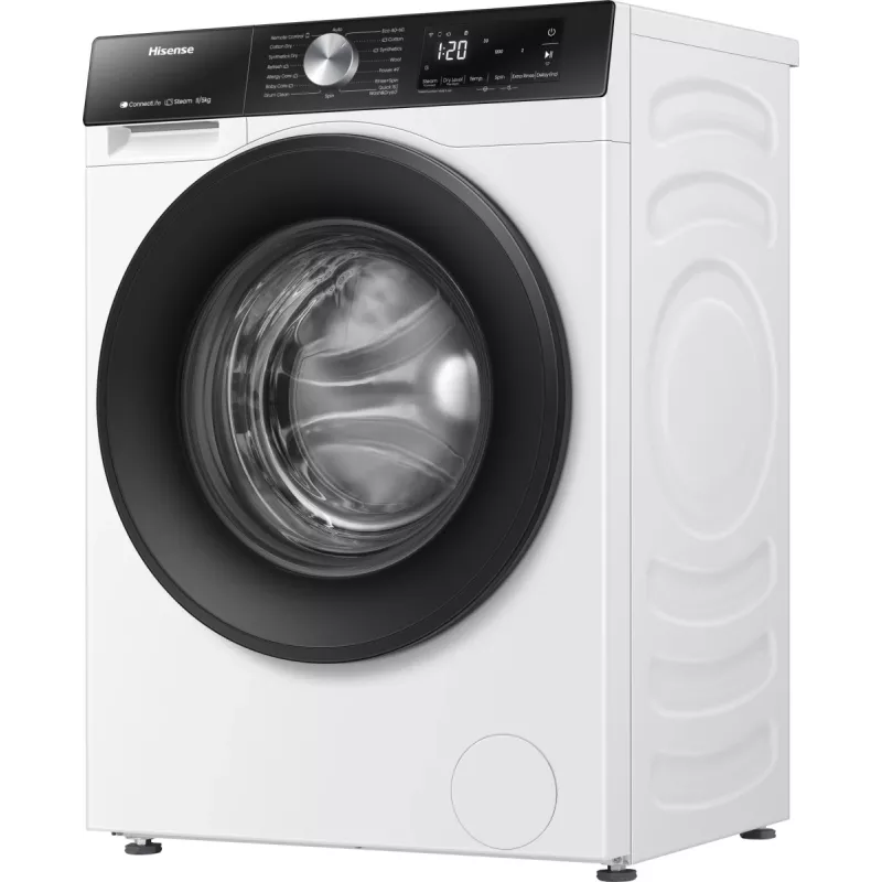 Hisense WD3S8043BW3 Waschtrockner Freistehend Frontlader Weiß