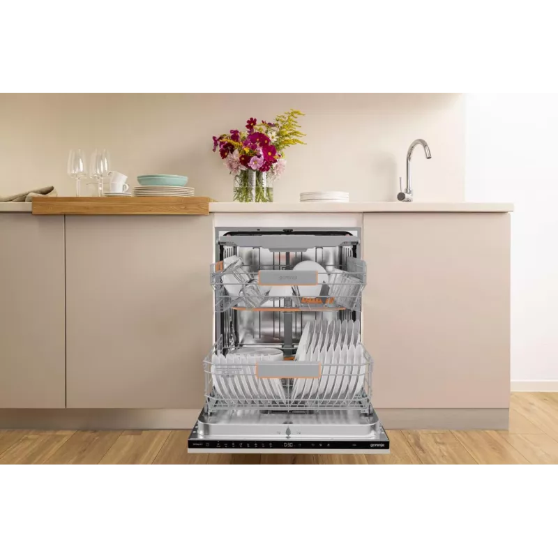 Gorenje GV663A66 vollintegrierbar 16 Maßgedecke