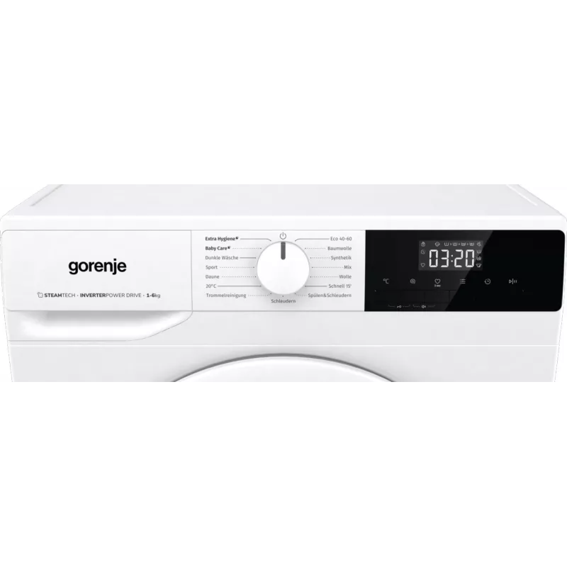 Gorenje WNHPI62SCPS/DE Waschmaschine Frontlader 6 kg 1200 U/min Weiß