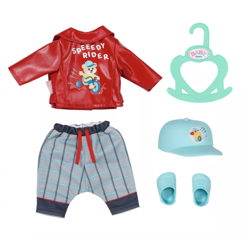 BABY born Little Cool Kids Outfit Puppenkleidung Set