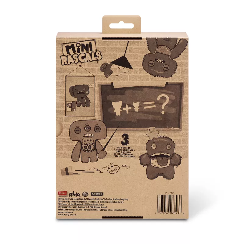 ZURU Fuggler Mini Rascals 9-Zoll Sortiment Serie 1 (Double Trouble).