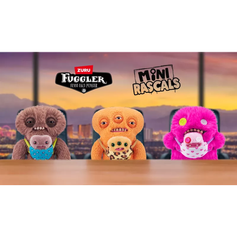 ZURU Fuggler Mini Rascals 9-Zoll Sortiment Serie 1 (Double Trouble).