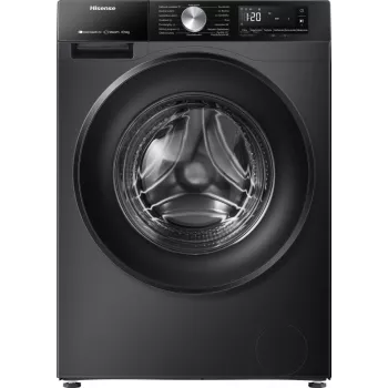Hisense WD3S8043BB3 Waschtrockner Freistehend Frontlader Schwarz