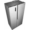 Gorenje Side by Side NRS917E41X SI, freistehend, American Door, Grau, 2 Türen, Touch, LED