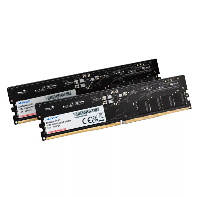 ADATA Premier DDR5-5600 U-DIMM 16 GB (2 x 8 GB) Dual Kit, AD5U56008G-DT