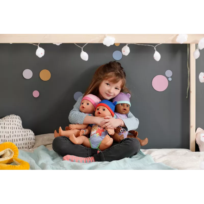 BABY born @ Eva 43cm, Babypuppe, Weiblich, 3 Jahr(e), Junge/Mädchen, 430 mm, Mehrfarbig