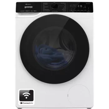 Gorenje WPNA84A2TS Waschmaschine Frontlader 8 kg 1400 U/min Schwarz, Weiß