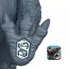Jurassic World Rebirth Wild Roar Abelisaurus Dinosaurier-Spielzeug, schwanzgesteuerte Angriffs-Attacke & Sound