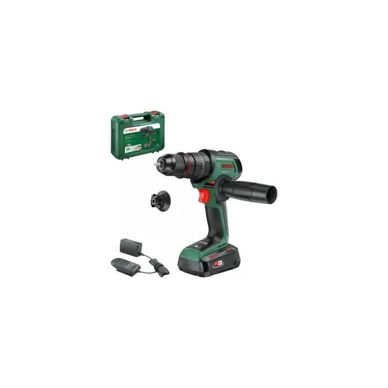 Bosch AdvancedImpact 18V-80 QuickSnap 1950 RPM Schlüssellos 890 g Schwarz, Grün