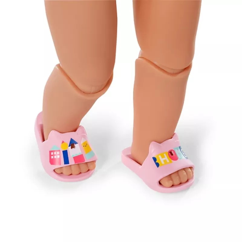 BABY born Slippers 3 assortiert 43cm Puppenschuhe