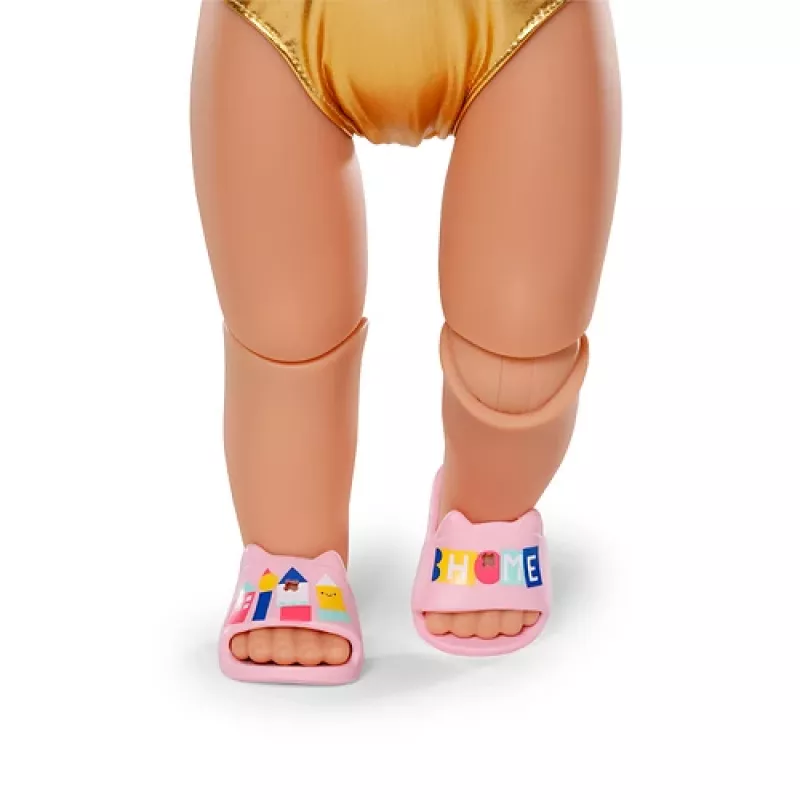 BABY born Slippers 3 assortiert 43cm Puppenschuhe