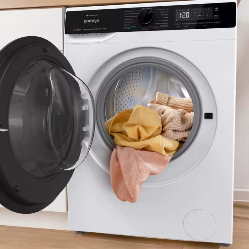 Gorenje WD2PA854ADW/DE Waschtrockner Freistehend Frontlader Weiß
