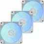 APNX FP1-R 120 mm Gehäuselüfter 3er-Pack umgekehrter Luftstrom, weiß