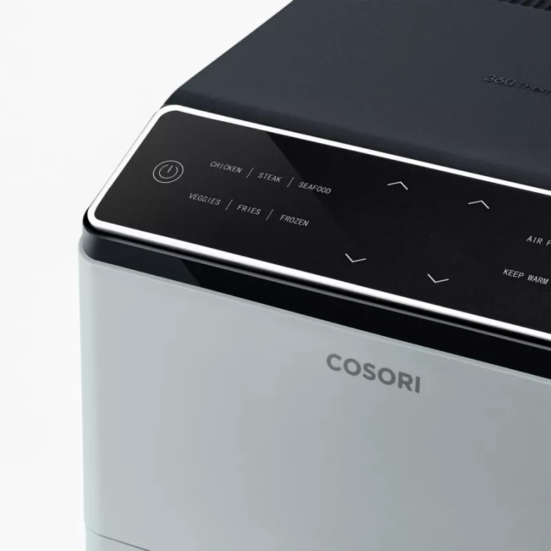 Cosori Dual Blaze Single 6,4 L Standgerät 1750 W Heißluftfritteuse Hellgrau