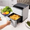 Cosori Dual Blaze Single 6,4 L Standgerät 1750 W Heißluftfritteuse Hellgrau