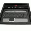 APC 17 Zoll Rack-LCD-Konsole mit integriertem analogen 16-Port-KVM-Switch