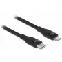 Daten- und Ladekabel DeLOCK USB Type-C auf Lightning 0,5 m