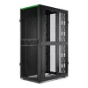 APC NetShelter SX Server Rack Gen 2, 42U, 1991H x 800W x 1200D mm, mit Seitenwänden, Schwarz