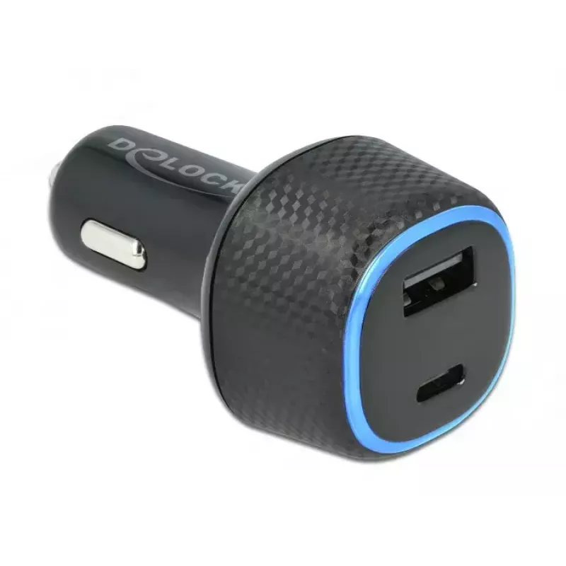 Autoladegerät DeLOCK 64108 USB Type-C PD 3.0 und USB Type-A 63 W