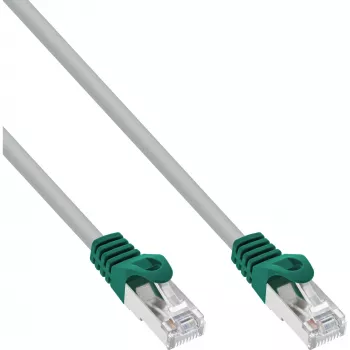 Patchkabel InLine Crossover PC-zu-PC SF/UTP Cat.5e RJ-45 — 2 m, grau
