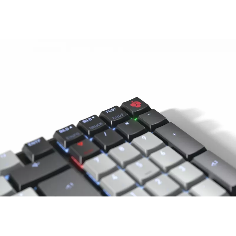 CHERRY KW 550 MX LP Tastatur Home/Office USB + Bluetooth QZERTY US English Schwarz