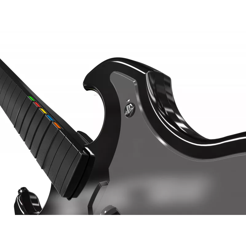 Gitarre PDP Riffmaster Schwarz Grau Kabellos PC PS4 PS5 36h Batterie