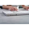 CHERRY KW 9100 schlank FOR MAC Tastatur Universal USB + Bluetooth QWERTY Nordic Silber