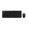 CHERRY DC 2000 Kabelgebundenes Tastatur- & Maus-Set, Schwarz, USB (QWERTY – UK)