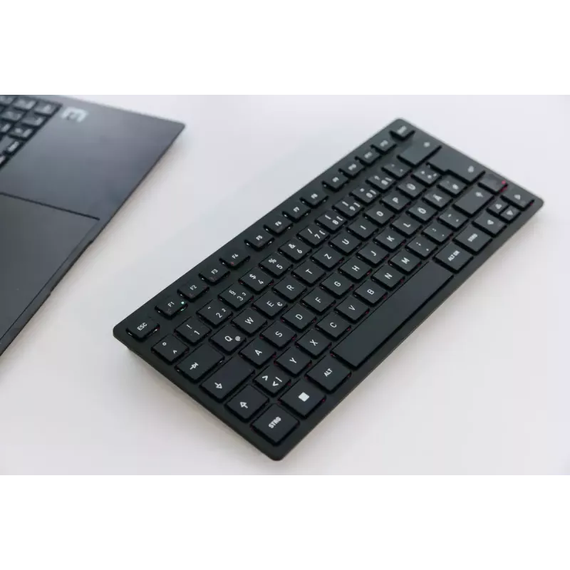 Kabellose & kabelgebundene Tastatur Cherry KW 9200 MINI 75% QWERTZ Tschechisch USB + RF + Bluetooth Schwarz