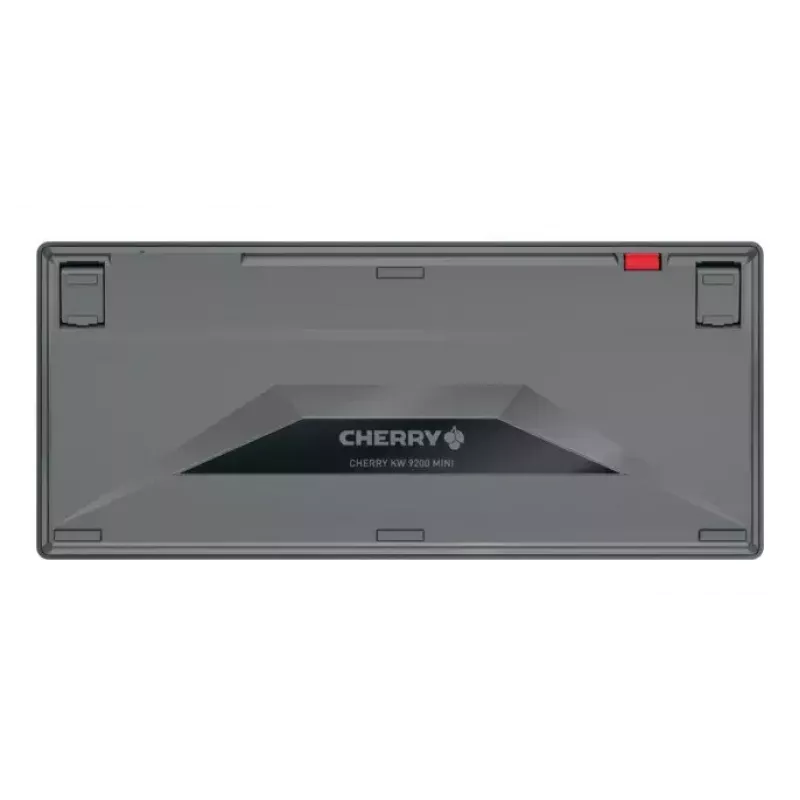 Kabellose & kabelgebundene Tastatur Cherry KW 9200 MINI 75% QWERTZ Tschechisch USB + RF + Bluetooth Schwarz