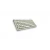 CHERRY G84-4100 COMPACT Tastatur Kabelgebunden, USB/PS2, Hellgrau, (QWERTY - UK)